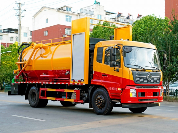 Dongfeng Tianjin 15 cubic meters cleaning suction trucks