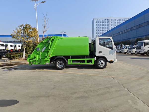 JAC 5-party compressed garbage truck