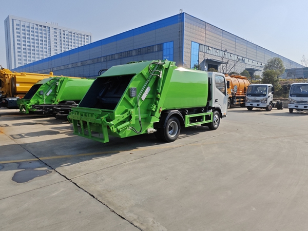 JAC 5-party compressed garbage truck