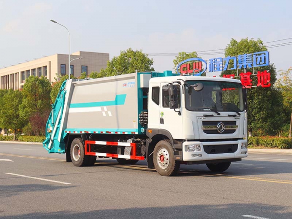 Dongfeng D9 compressed garbage truck 17 cubic meters