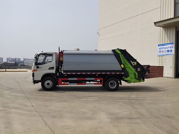 JAC 9-party compressed garbage truck