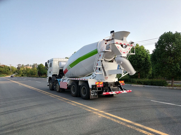 Shaanqi natural gas mixing 4 axles