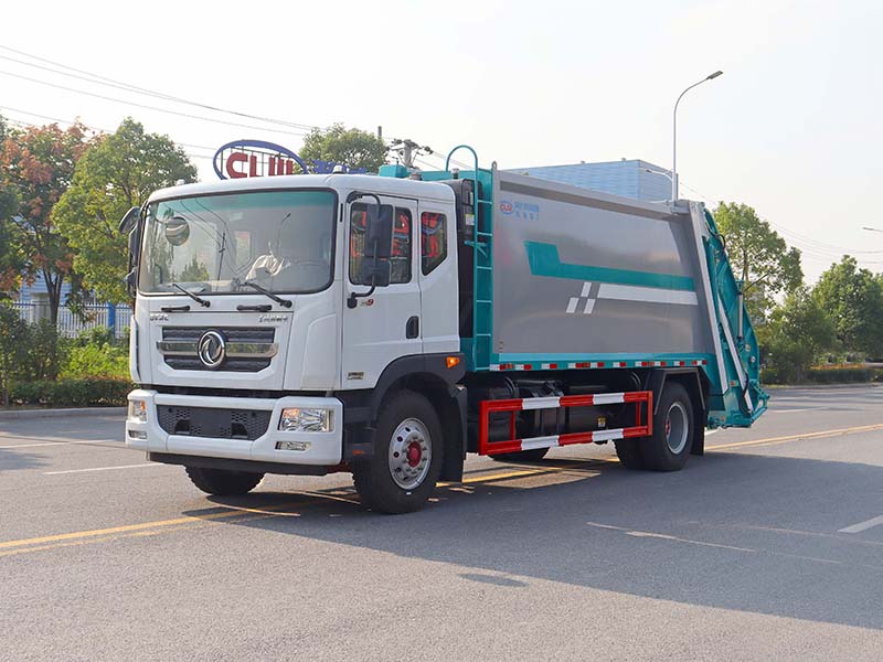 Dongfeng D9 compressed garbage truck 17 cubic meters