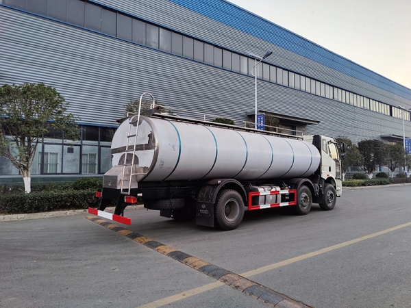 Jiefang J6 3-axle 19.5 mt milk tanker truck