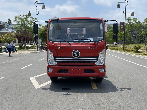 Shaanqi single row standing 8 square intelligent asphalt sprinkler trucks