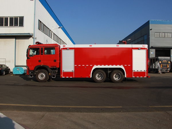 SINOTRUK Duty 16-ton Foam Fire Truck