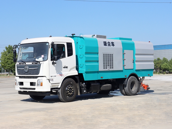 Dongfeng Tianjin 18-ton rear-mounted vacuum truck