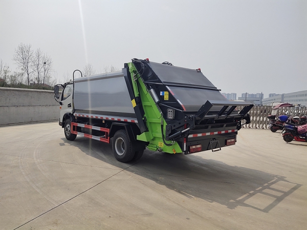 JAC 9-party compressed garbage truck