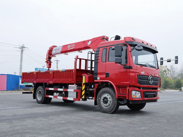 Shaanqi Delong L3000 QZ 8-ton straight boom crane