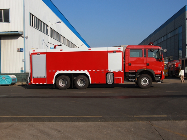 SINOTRUK Duty 16-ton Foam Fire Truck