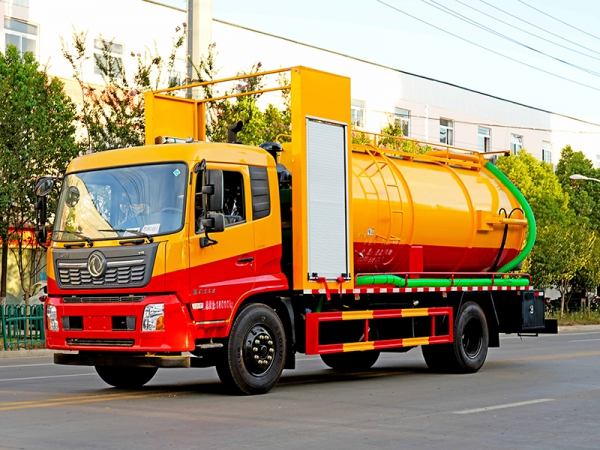 Dongfeng Tianjin 15 cubic meters cleaning suction trucks