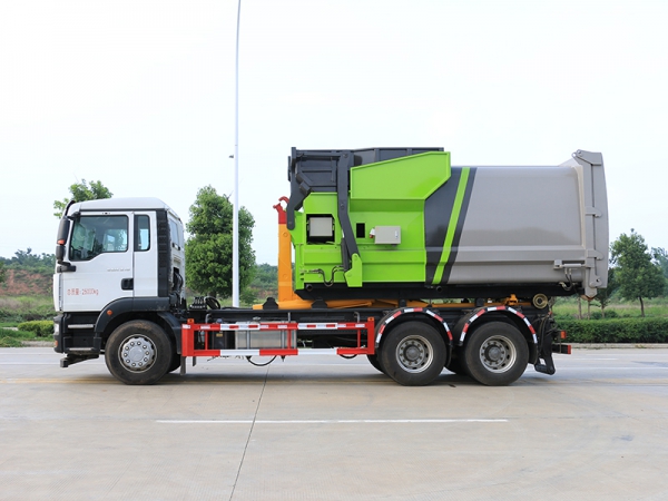 Shanteka 25-ton Hook-arm Garbage Truck