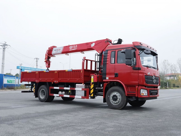 Shaanqi Delong L3000 QZ 8-ton straight boom crane