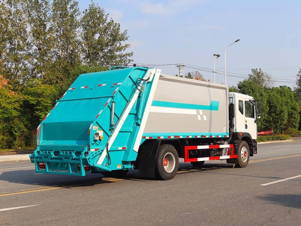 Dongfeng D9 compressed garbage truck 17 cubic meters