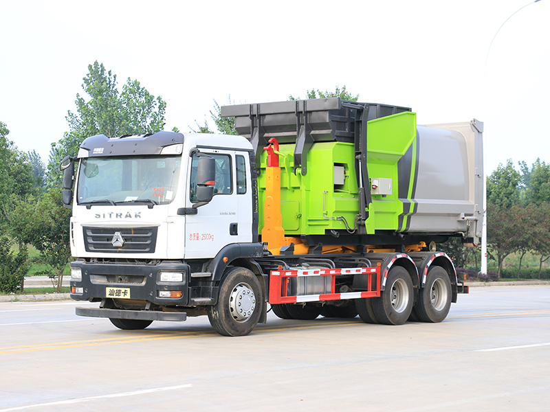 Shanteka 25-ton Hook-arm Garbage Truck