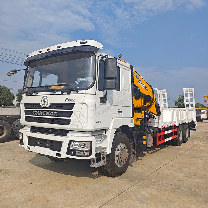 6x4 Shacman F3000 XCMG 16-ton Robotic arm