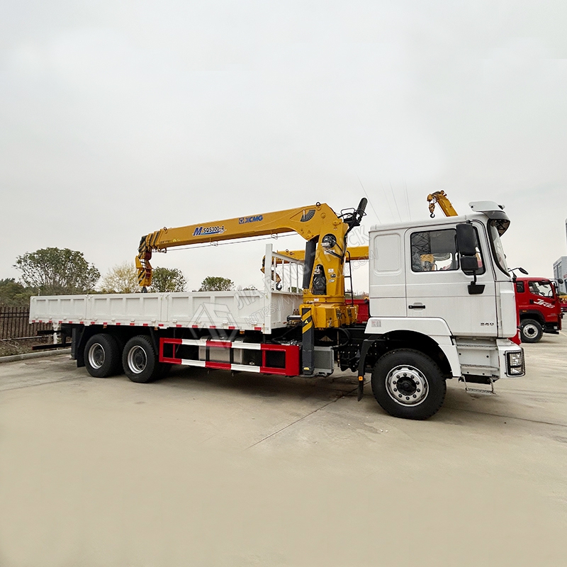 6x4 Shacman Automobile Delong F3000 Telescopic Boom