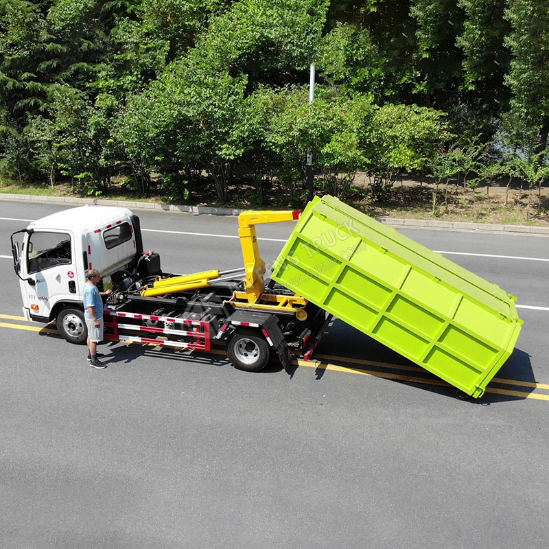 Dayun Hook Arm Garbage Truck