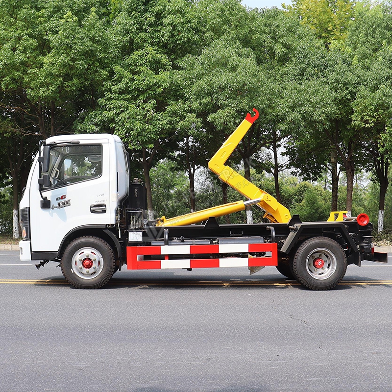 Dongfeng D6 Hook Arm Garbage Truck