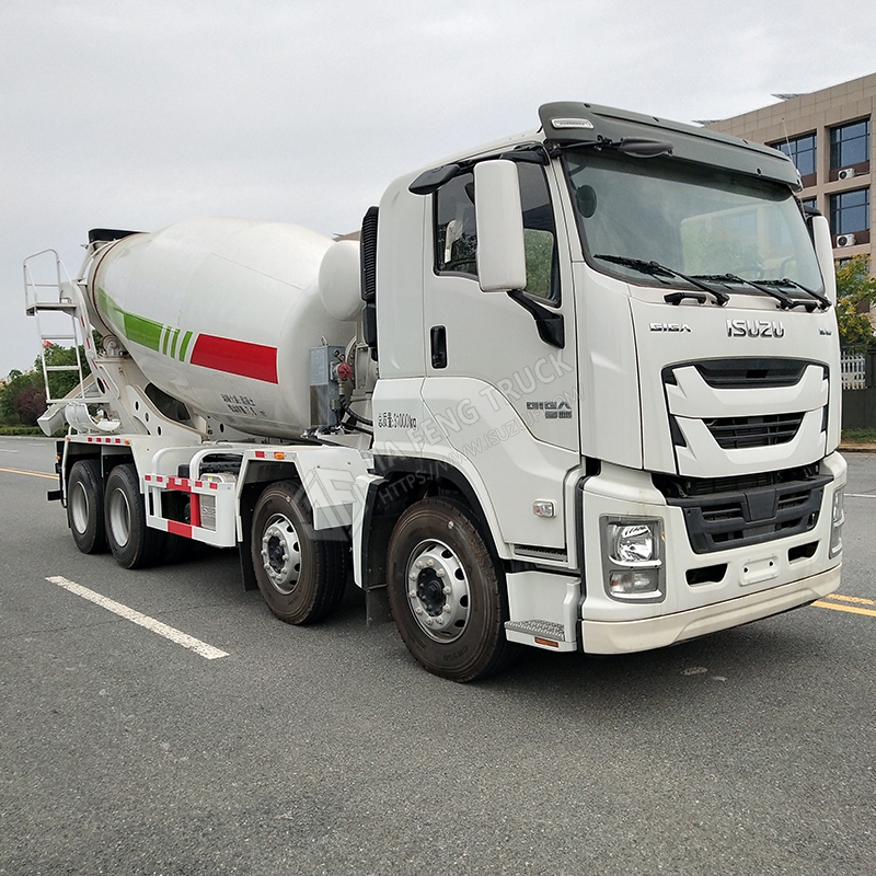 شاحنة خلاط 4 محور Isuzu