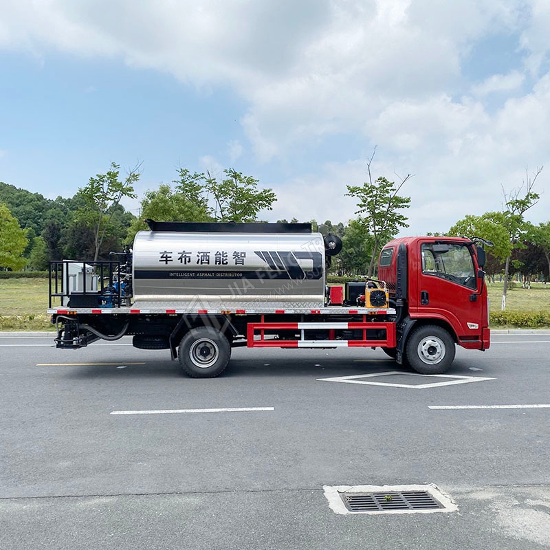 Shaanxi Automobile Single Cab 8-Cube Intelligent Asphalt Spreader Truck