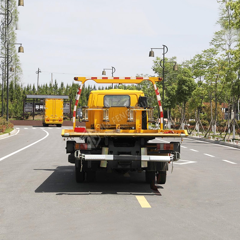National VI 4-ton Isuzu 600P Flatbed Tow Truck