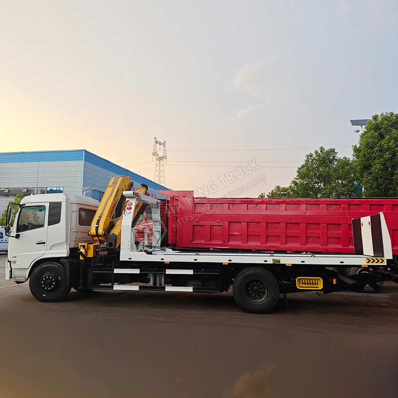 Dongfeng Тяньцзинь с XCMG 8-тонной механической рукой буксирующий грузовик