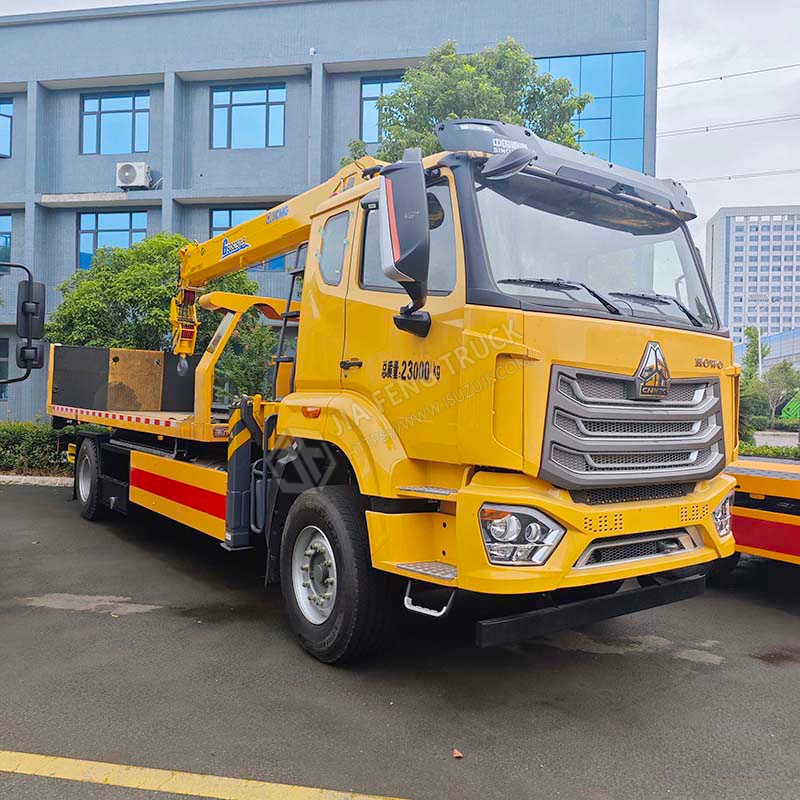 Sinotruk HOWO NX XCMG 10-тонный кран буксирующий грузовик