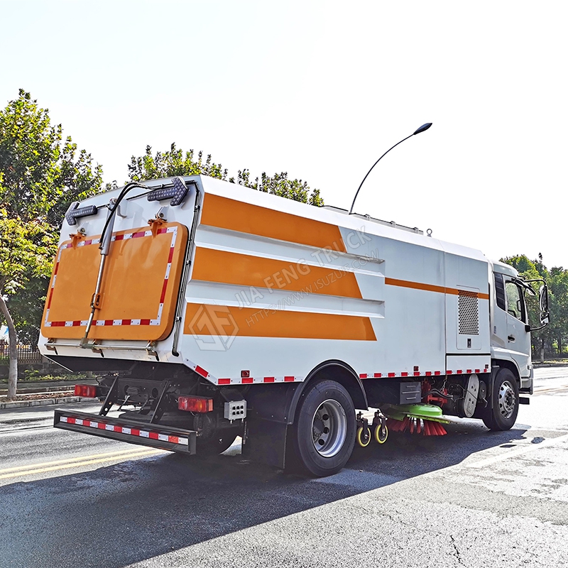Dongfeng Tianjin 16-cubic-meter Sweeper Truck