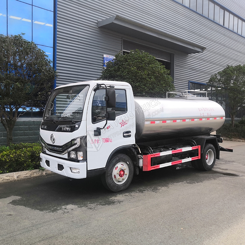 Dongfeng Dolika Cami&oacute;n Cisterna De Leche De 4,7 Metros C&uacute;bicos