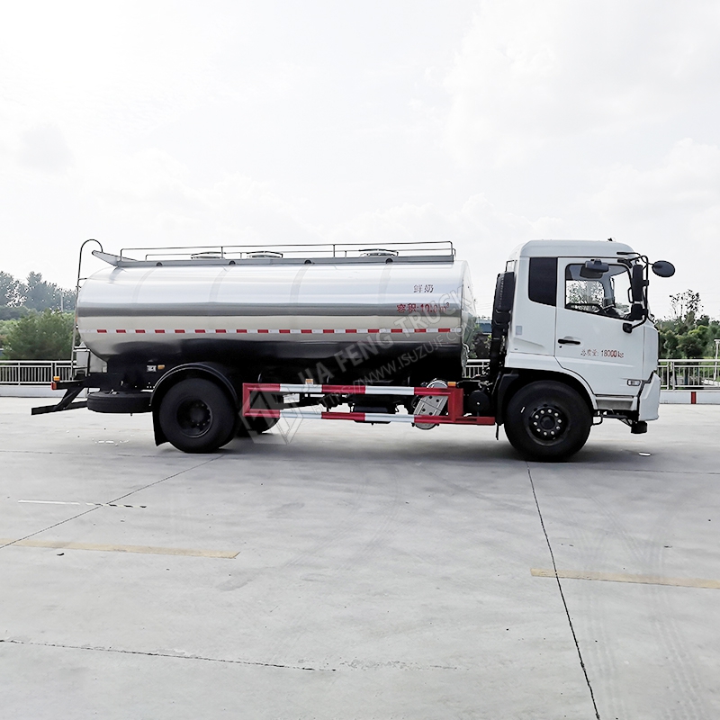 Dongfeng Tianjin 13-cubic-meter Milk Tank Truck