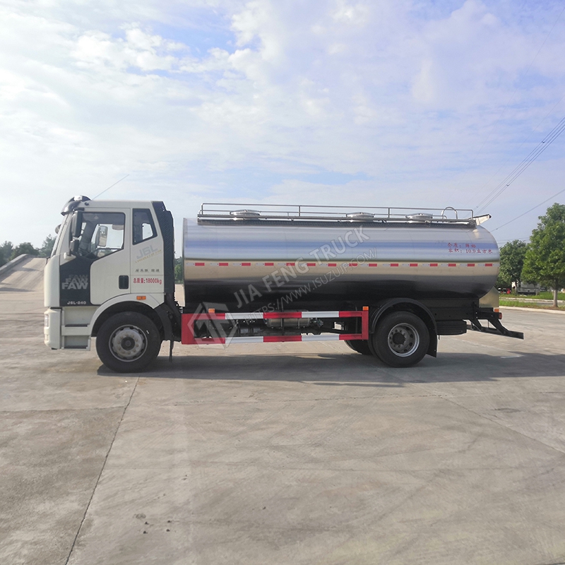 FAW J6 Single-Axle Fresh Milk Long-Distance Transport Truck