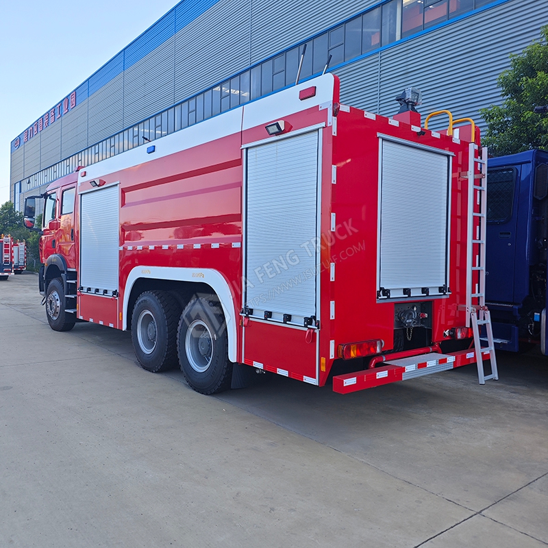 Cami&oacute;n De Bomberos Sinotruk HOWO 6x4