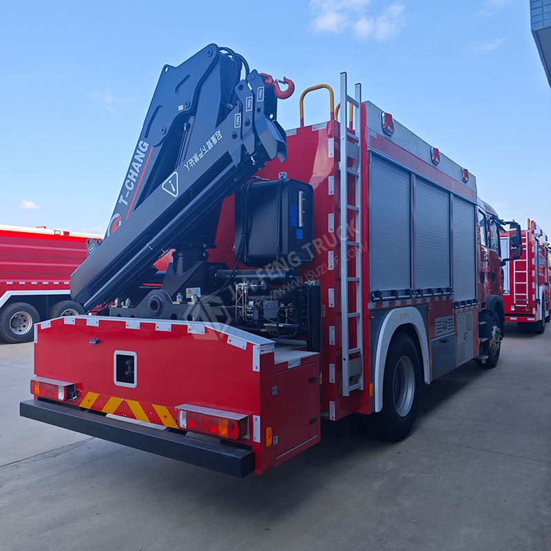 Аварийная спасательная машина Sinotruk HOWO 4x2