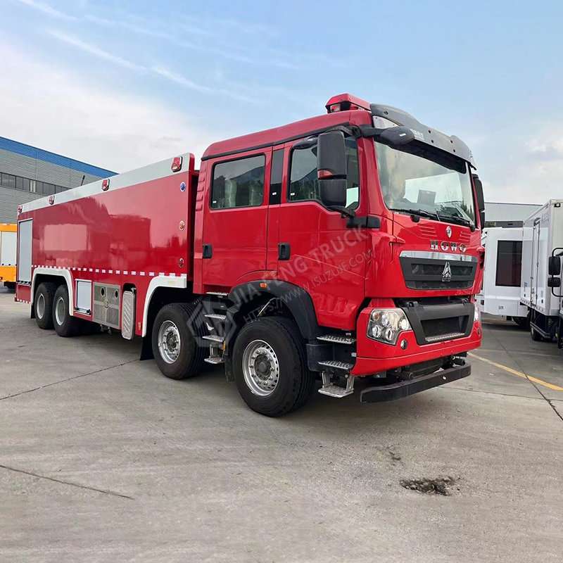 Sinotruk Howo 25-Ton Water Tank Fire Truck