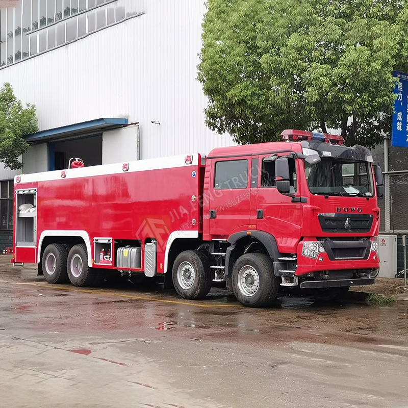 Sinotruk Howo 25-Ton Water Tank Fire Truck