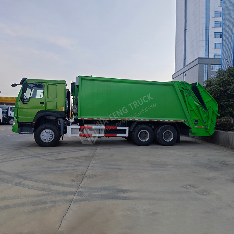 Cami&oacute;n De Basura Compactador Sinotruk HOWO 6x4