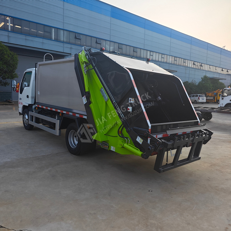 Isuzu 100P Cami&oacute;n De Basura Compactador De 6 Metros C&uacute;bicos