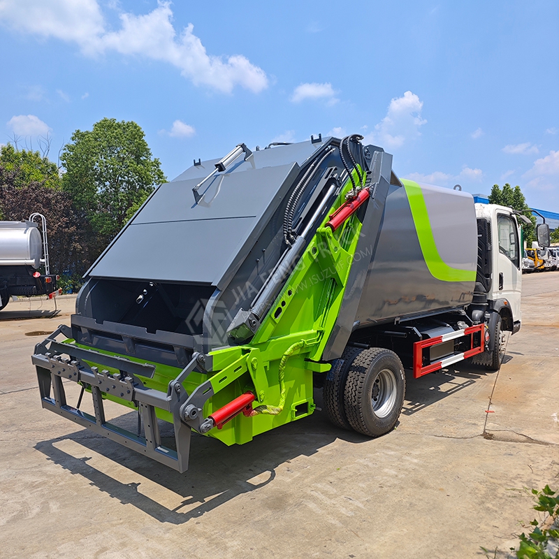 Sinotruk HOWO Cami&oacute;n De Basura Compactador De 6 Metros C&uacute;bicos