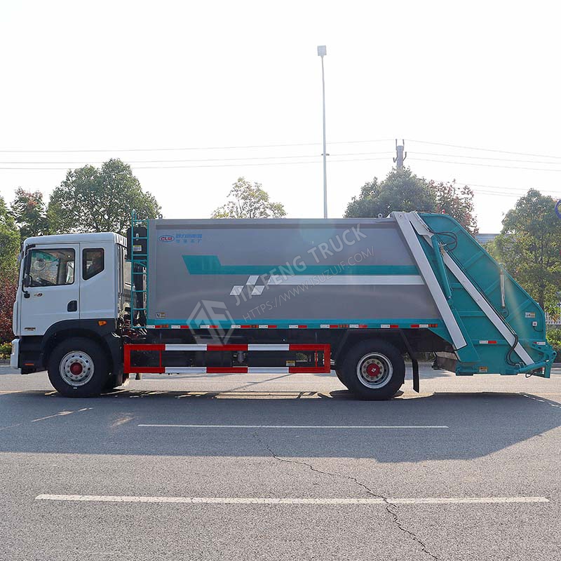 Dongfeng D9 17-кубометровый компактор мусорный грузовик