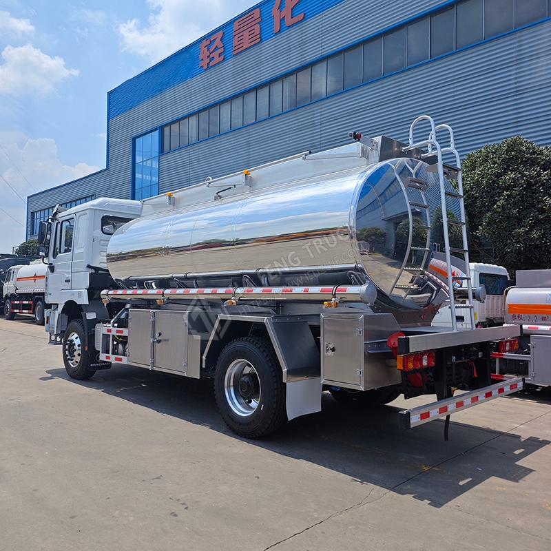 Shacman Autom&oacute;vil 4x2 Cami&oacute;n De Combustible Con Tanque De Acero Inoxidable