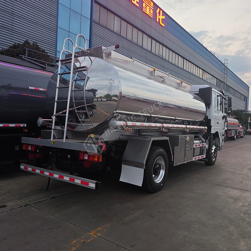Shacman Autom&oacute;vil 4x2 Cami&oacute;n De Combustible Con Tanque De Acero Inoxidable