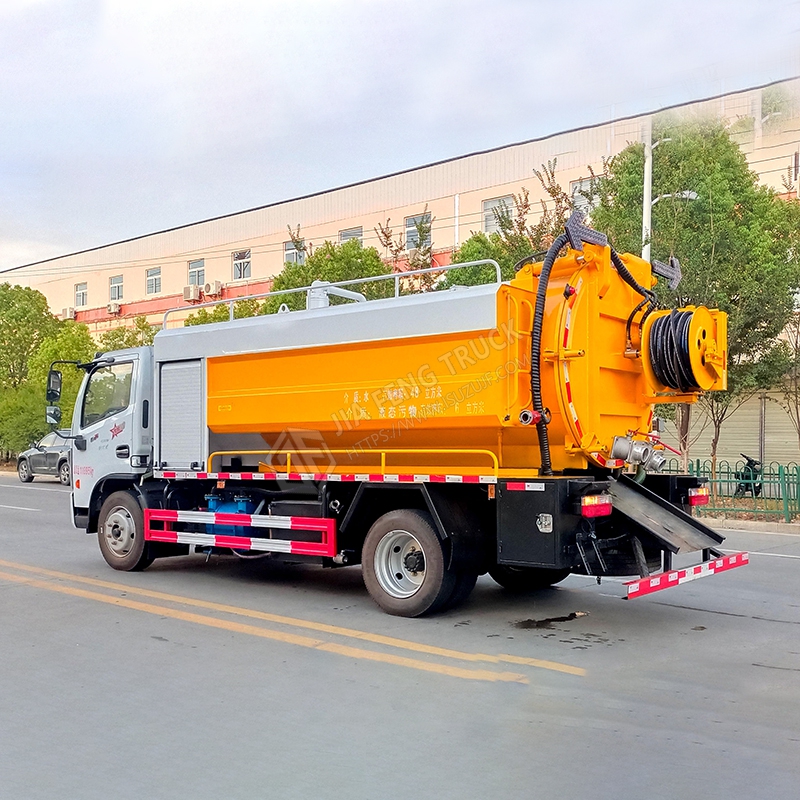 Dongfeng Daluoka Cami&oacute;n De Aspiraci&oacute;n De Limpieza Y Alcantarillado De 12 Metros C&uacu