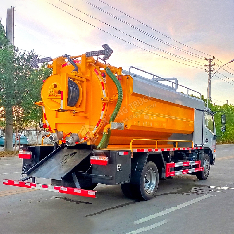 Dongfeng Daluoka Cami&oacute;n De Aspiraci&oacute;n De Limpieza Y Alcantarillado De 12 Metros C&uacu