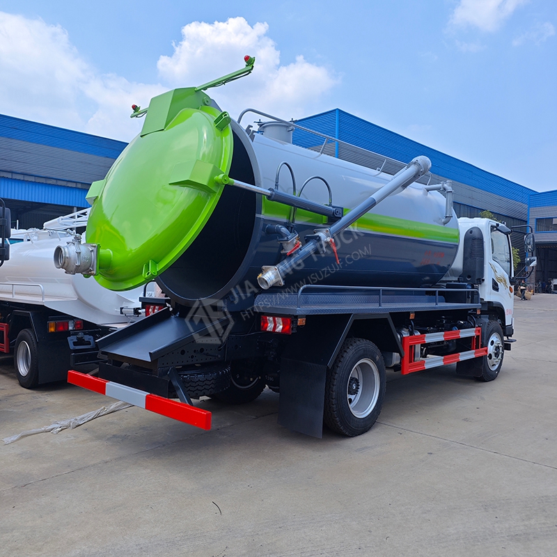 Shacman Automobile 4x2 Cleaning and Sewage Suction Truck